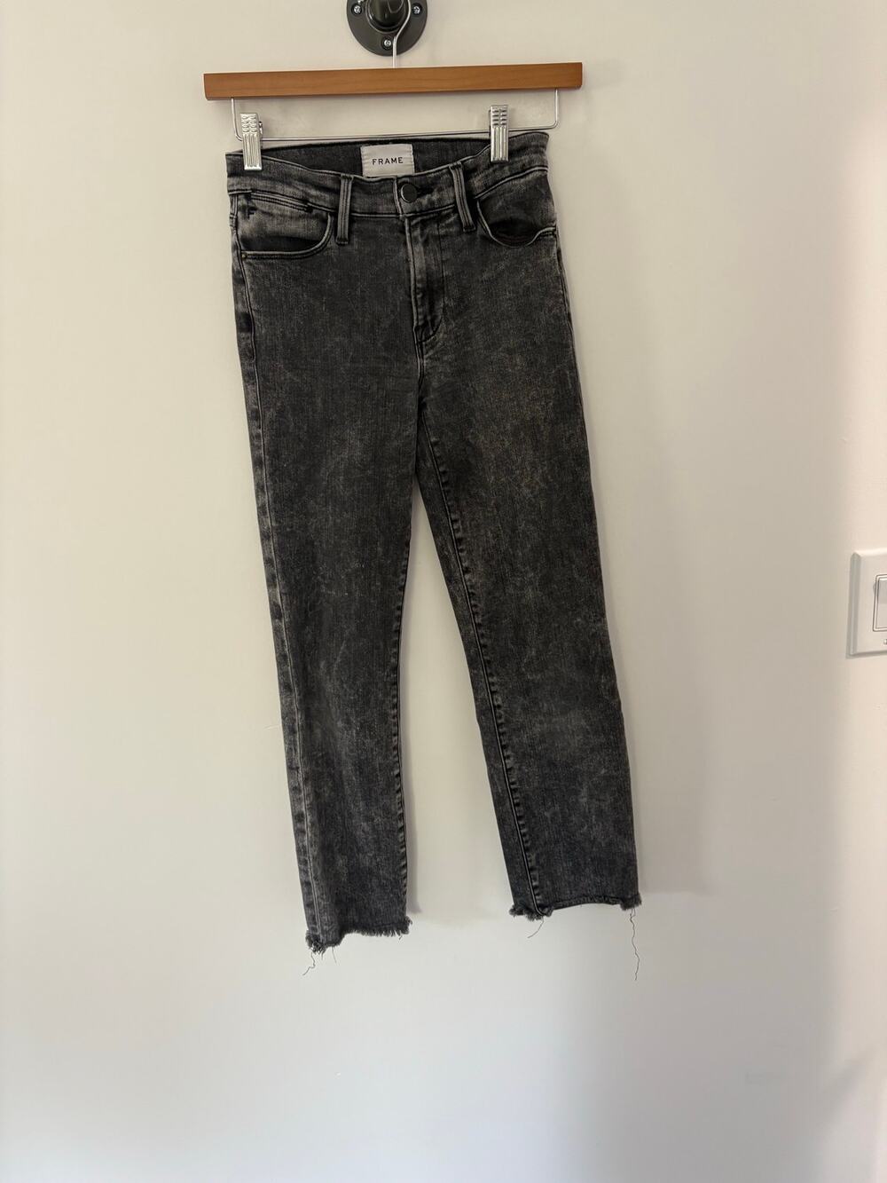 Frame Le High Straight Jeans Size 24